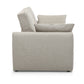 Burnley Natural Textured Weave Fabric Sofa Bed - Pendle Village Furniture