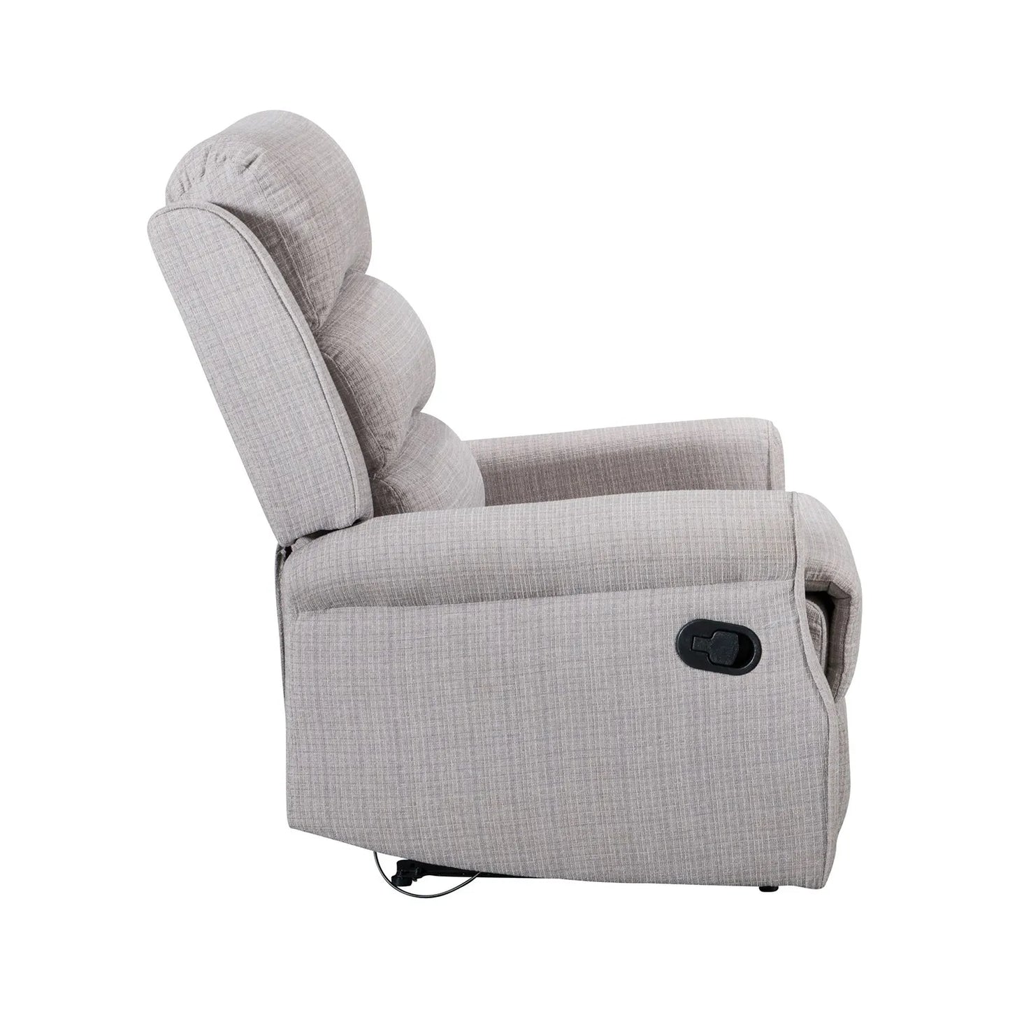 Daxter Natural Chenille Manual Recliner Armchair - Pendle Village Furniture