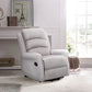 Daxter Natural Chenille Manual Recliner Armchair - Pendle Village Furniture