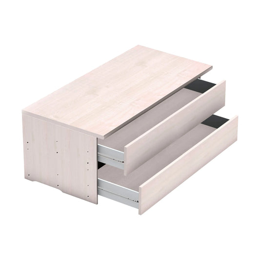 Standrad Interior Drawer Insert For Wiemann Wardrobes - 2 Drawers