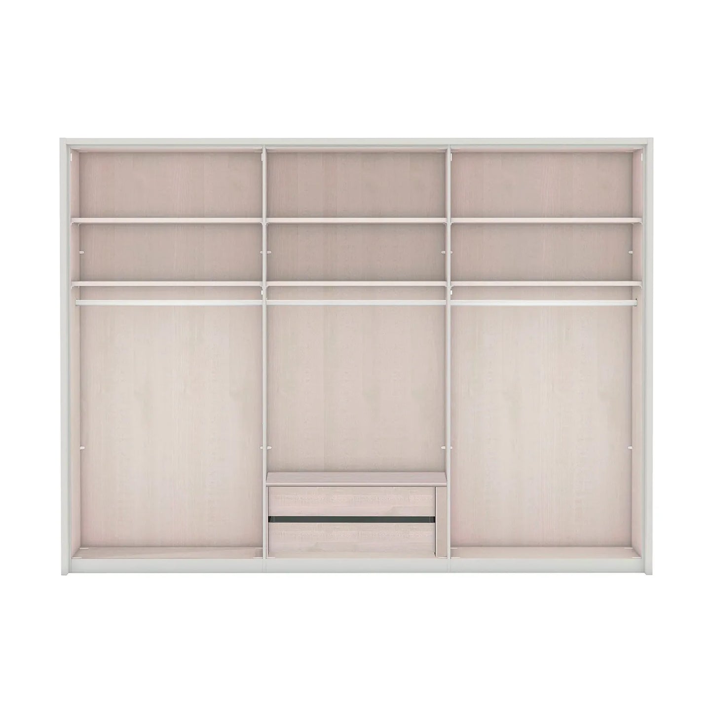 Standrad Interior Drawer Insert For Wiemann Wardrobes - 2 Drawers