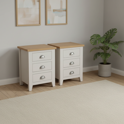 Emily Pair of Bedside Table