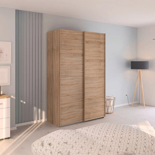 Lifestyle Image of Eve Sonoma Oak Effect 2 Door Sliding Wardrobe