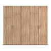 Without Mirror 5 Door Sonoma Oak hinged Wardrobe