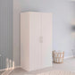 Rauch Eve White 2 Door hinged Wardrobe in bedroom