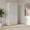 Rauch Eve White 2 Door hinged Wardrobe Width 100cm