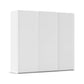 Rauch White decor wardrobe with 3 sliding doors on a white background