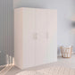 Rauch Eve White 3 Door hinged Wardrobe in bedroom