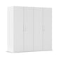 Rauch Eve White 4 Door hinged Wardrobe