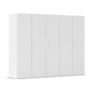 Rauch Eve White 5 Door hinged Wardrobe
