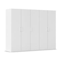 Rauch Eve White 5 Door hinged Wardrobe