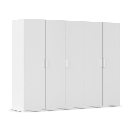Rauch Eve White 5 Door hinged Wardrobe