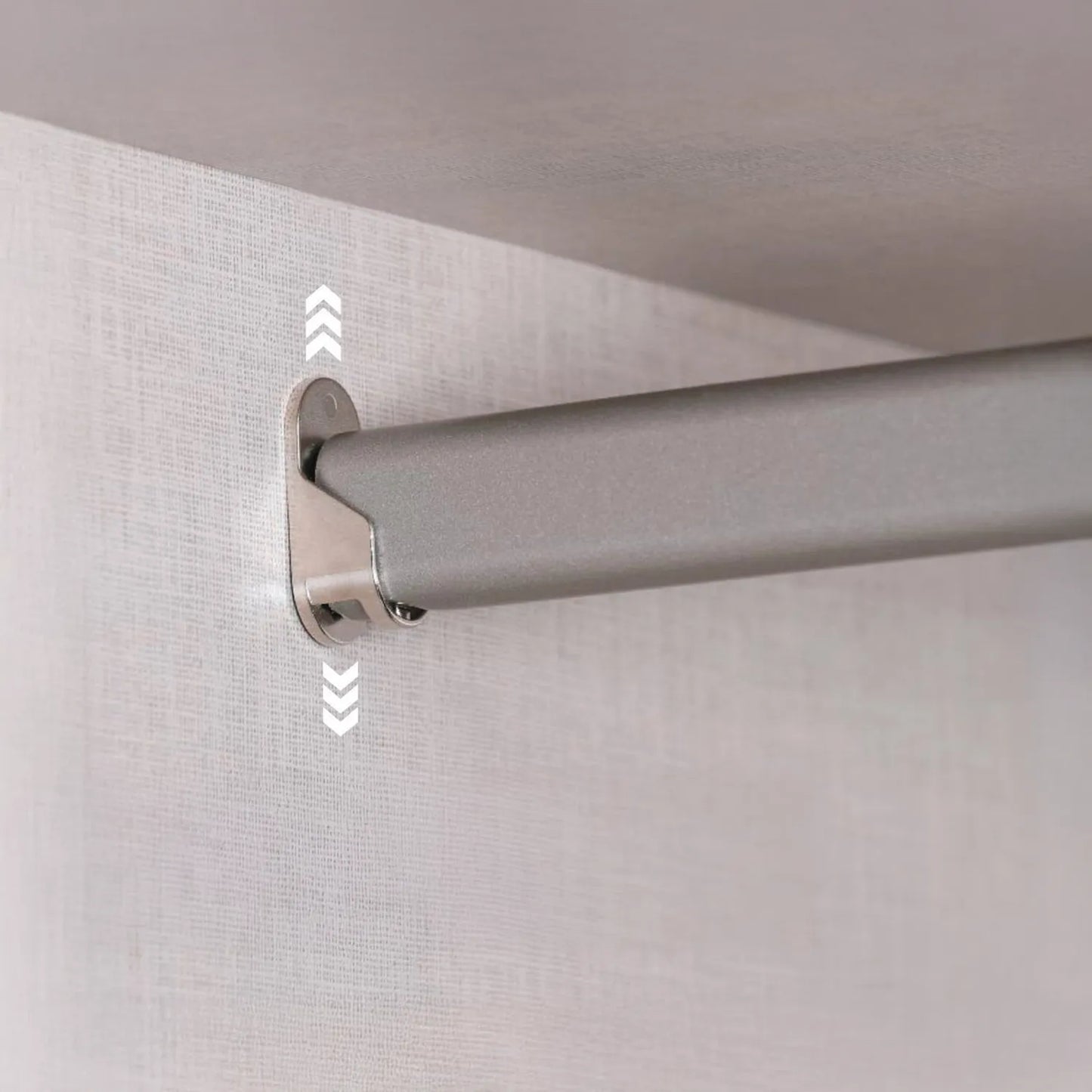 Hanging rail inside Rauch Orange Plus Wardrobe