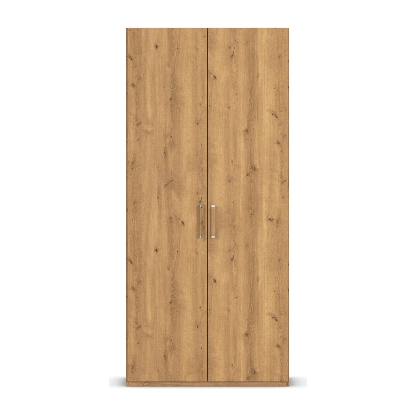 Without Mirror Small wild Oak hinged Wardrobe