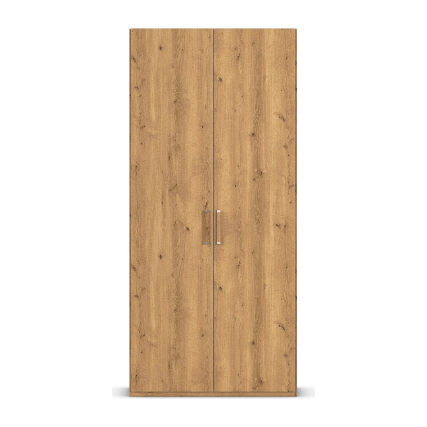 Without Mirror Small wild Oak hinged Wardrobe