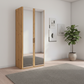 Eve Wild Oak 2 door Hinged Wardrobe