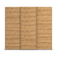 Rauch Eve Sonoma Oak 3 Door Sliding Wardrobe Width 242cm - Home Of Wardrobes 