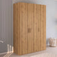 Rauch Eve Wild Oak 3 Door hinged Wardrobe in bedroom