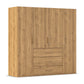 Rauch Eve Wild Oak 4 Door 3 Drawer Wardrobe