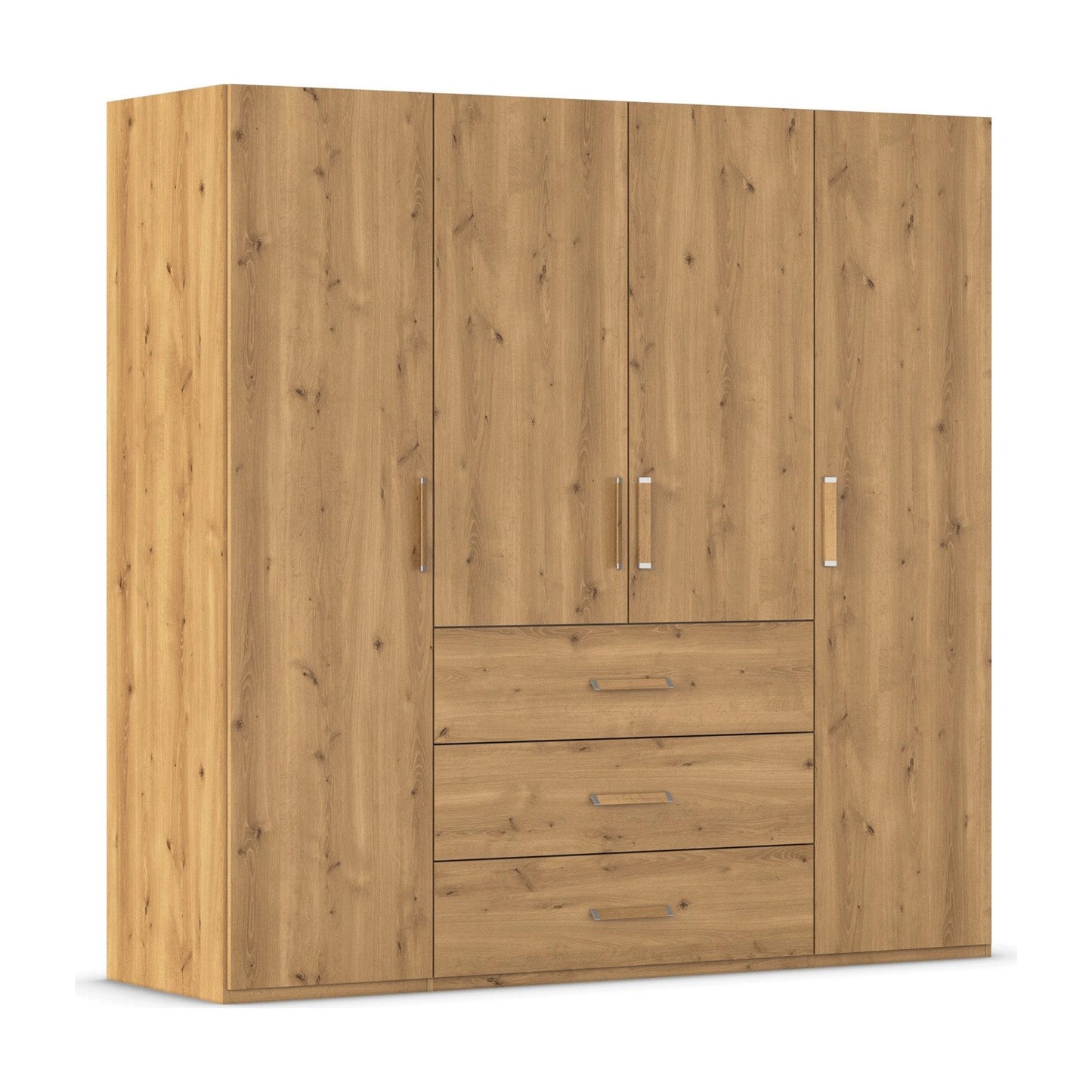 Rauch Eve Wild Oak 4 Door 3 Drawer Wardrobe