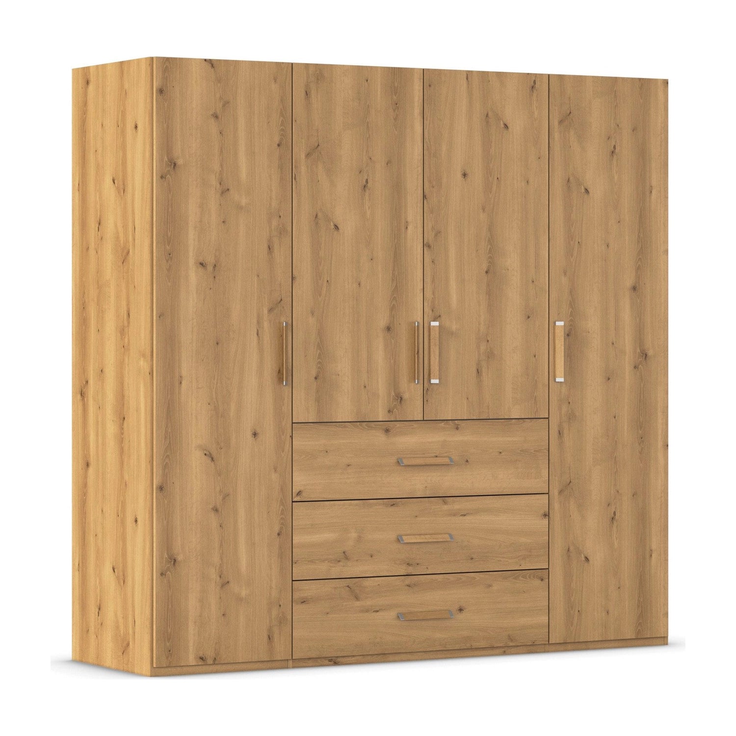 Rauch Eve Wild Oak 4 Door 3 Drawer Wardrobe