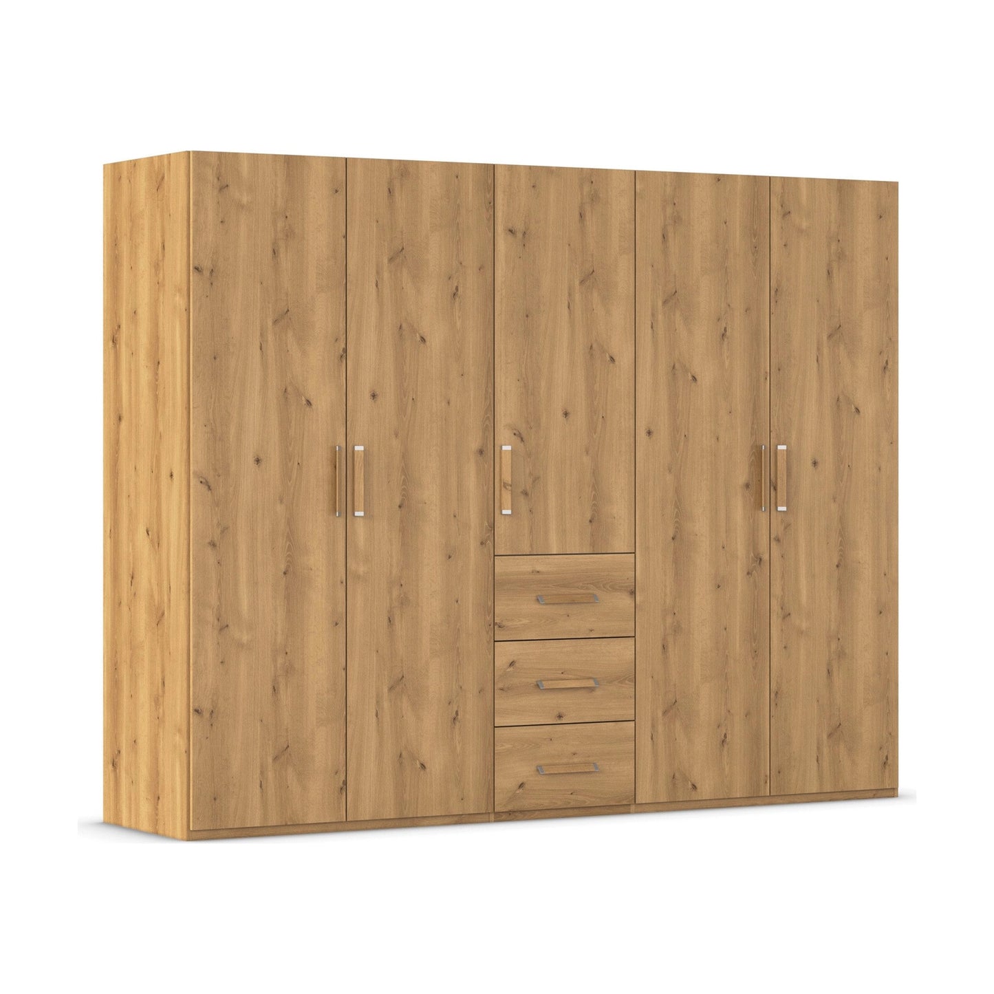 Rauch Eve Wild Oak 5 Door 3 Drawer Wardrobe