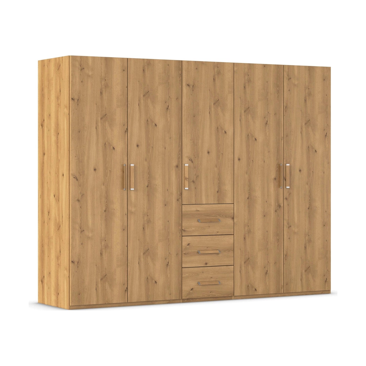 Rauch Eve Wild Oak 5 Door 3 Drawer Wardrobe