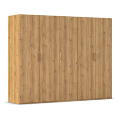 Rauch Eve Wild Oak 5 Door hinged Wardrobe