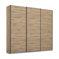 Forms Artisan Oak 3 Door Sliding Wardrobe