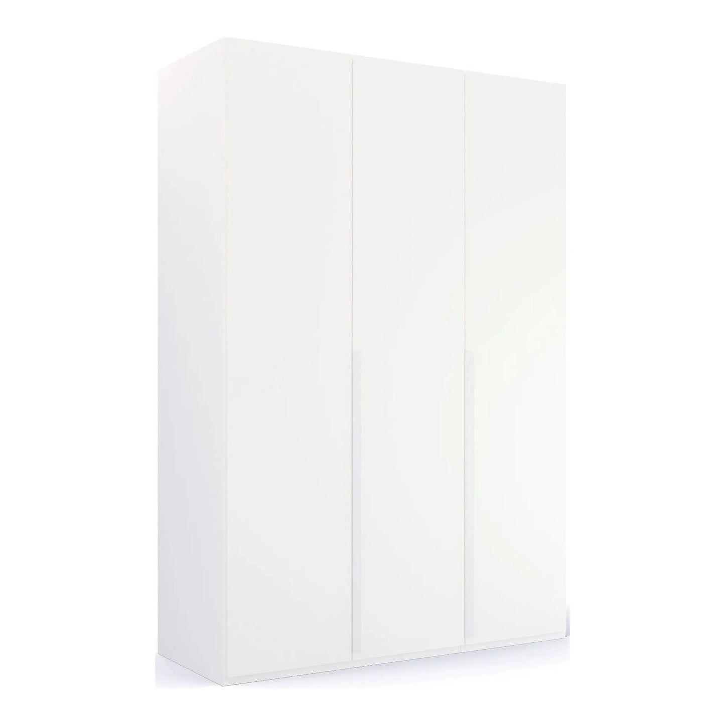 Frans 151cm Decor 3 Door Hinged Wardrobe in White