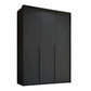 Frans 151cm Decor 3 Door Hinged Wardrobe
