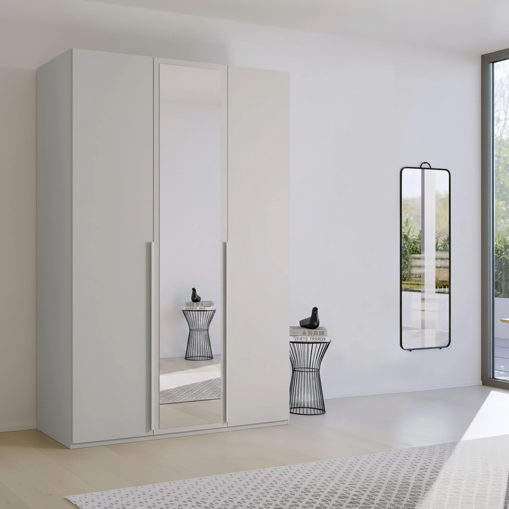 Frans 151cm Decor 3 Door Hinged Wardrobe