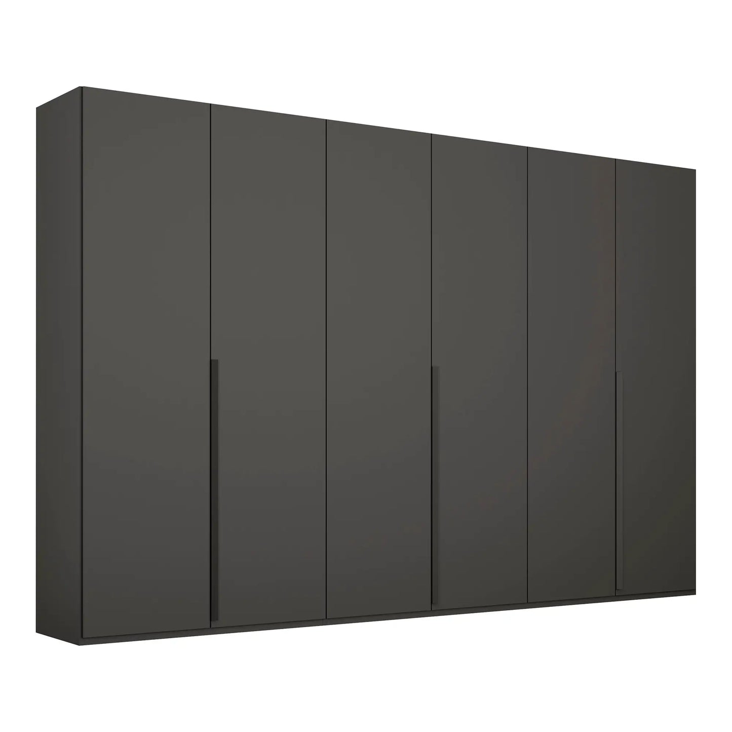Frans 300cm 6 Door Large Wardrobe in Graphite
