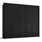 Frans 250cm Decor 5 Door Hinged Wardrobe - Passepartout Frame