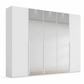 Rauch Frans 250cm Glass 5 Door Hinged Wardrobe with Premium Interior