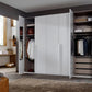 Frans 300cm Decor 6 Door Large Wardrobe - Pendle Village Furniture