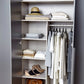 Frans 250cm 5 Door Glass Front Wardrobe - Pendle Village Furniture
