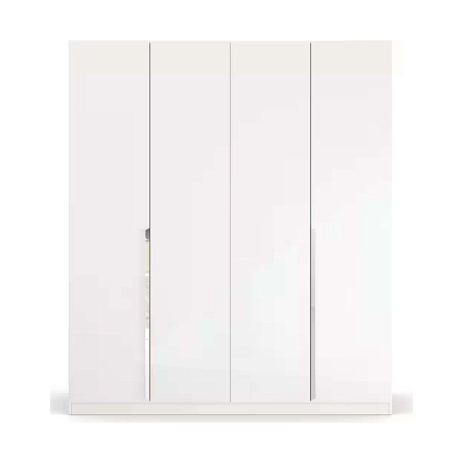 Rauch Glamour 4 Door White High Gloss Wardrobe - W181 CM 