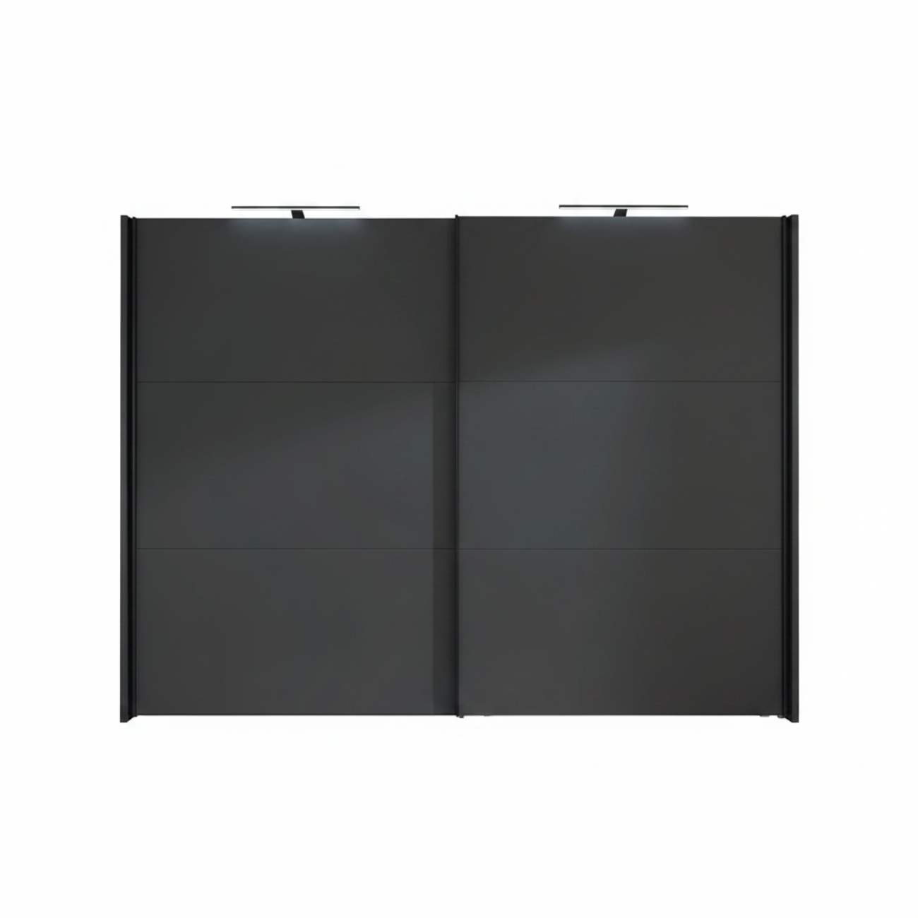 Wiemann Halver Graphite 2 Door Sliding Wardrobe