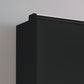 Halver Graphite 5 Door Wardrobe with Drawers (W250cm) - Side View Closeup