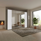 Halver Graphite & White 6 Door Hinged Wardrobe (W300cm)