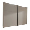 Glasgow Pebble Grey 2 Door Sliding Wardrobe - Home Of Wardrobes