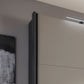 Close-up of a Side profiles of Halver Sliding Wardrobe