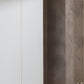 Halver White 5 Door Hinged Wardrobe (W250cm) - Door Closeup View