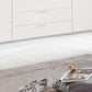 Halver White 6 Door Wardrobe with Drawers (W300cm) - Closeup View Of Drawers