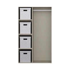 Interior Division With 4 Fabric Boxes - Extras Black