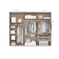 Interior 2  Drawer For Wardrobes - Orange - Style 1 - 9845 - Styled in a Bedroom