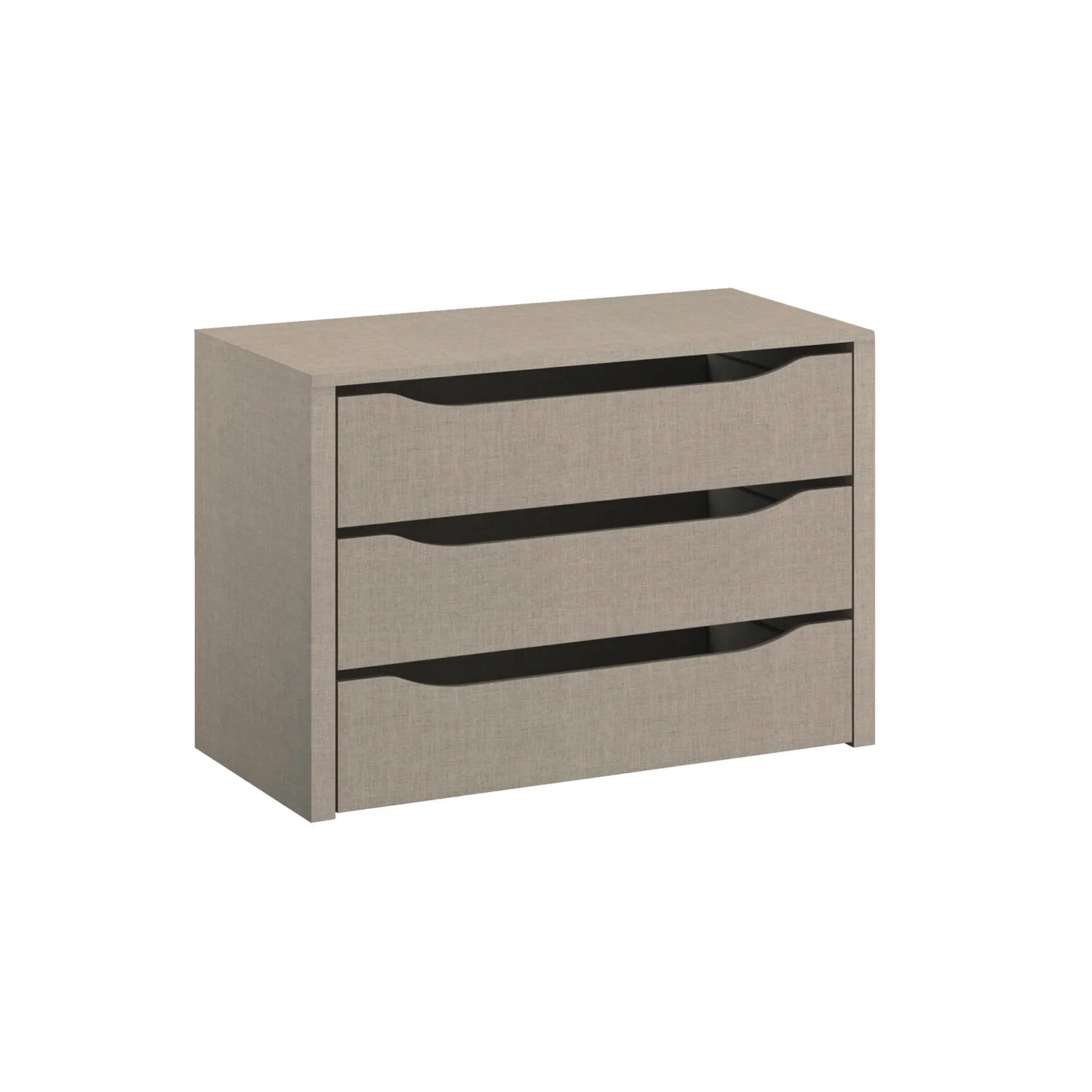 Interior 3 Drawer For Wardrobes - Orange - Style 1 - 9895