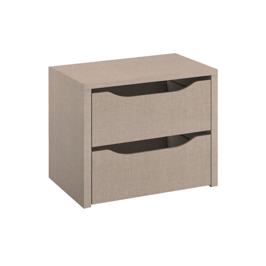 Interior 2 Drawer For Wardrobes - Orange - Style 1 - 9843