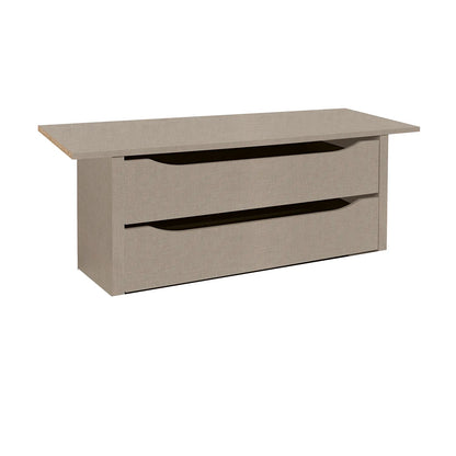 Interior 2 Drawer For Wardrobes - Orange - Style 3 - 9804